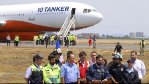 Presidente Boric tras arribo de Ten Tanker: 'Hablé con el piloto y me dijo que estaba orgulloso de prestar colaboración'