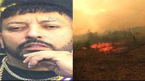 'Se les está quemando con fuego po': Álex Gárgolas se burla de Chile y los afectados por los incendios forestales