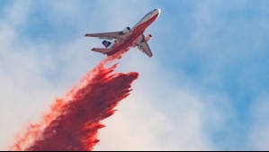 Segundo día del Ten Tanker en Chile: Sigue en vivo la trayectoria del avión que combate los incendios forestales