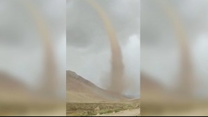 Video muestra tornado en Valle del Elqui: Experta lo catalogó como 'normal'