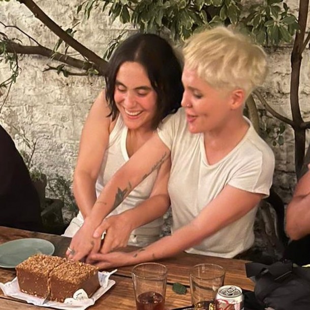 Fran Straube y Manuela Beltrán