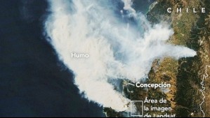 NASA comparte imágenes de incendios forestales en Chile: Así se ven los siniestros desde el espacio