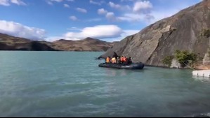 Continúa búsqueda de trabajador desaparecido en Torres del Paine: Habría caído al lago mientras buscaba un sombrero