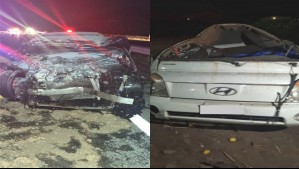 Accidente en Autopista del Sol deja dos fallecidos: Un vehículo terminó en una zanja