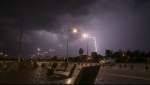 Meteorología emite aviso por 'probables tormentas eléctricas' en tres regiones del país