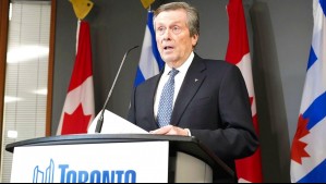 Mantenía relación con exempleada: Alcalde de Toronto renuncia a su cargo tras conocerse infidelidad
