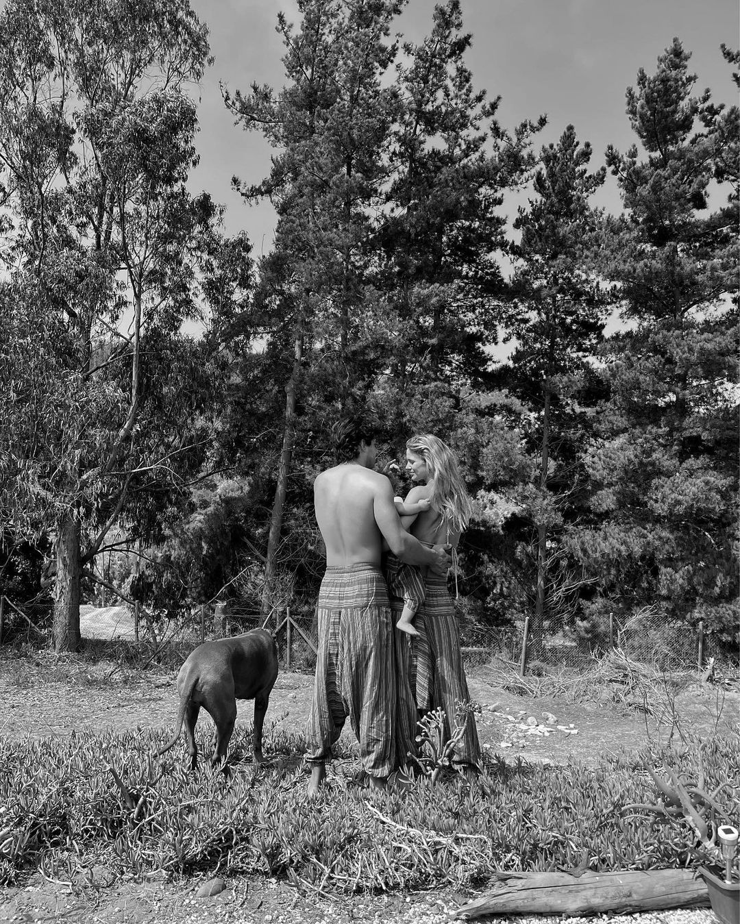 Mayte Rodríguez y su familia
