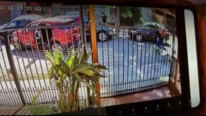 Carabinero de franco frustra portonazo a balazos: Un adulto y un menor involucrados en el asalto terminan detenidos