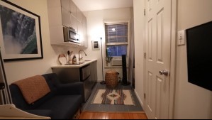 Así son los departamentos de 24 metros cuadrados en Nueva York: Arriendo cuesta $1,3 millones