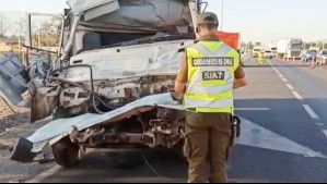 Tragedia en la ruta 5 Sur: Conductor murió en las cercanías de Rosario