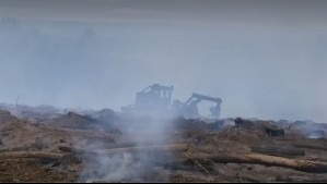 Ataque incendiario en Teodoro Schmidt: Queman cinco maquinarias