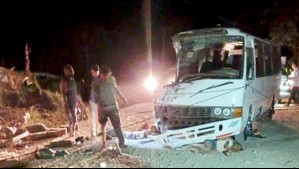 Accidente de autobús en Panamá deja al menos 39 personas fallecidas