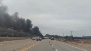 Al menos dos muertos dejó caída de un helicóptero militar en Estados Unidos