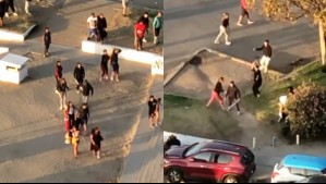 Video muestra pelea de veraneantes en playa de Viña: Ocurrió a pasos del hotel donde se hospedan artistas del Festival