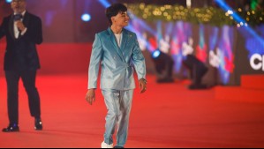 Usó el reloj que le regaló Pailita: Así fue el debut del 'Chico Eléctrico' en la alfombra roja de la gala del Festival