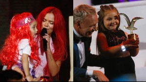 A una le regaló su Gaviota de Oro: Las niñas que se robaron el show de Karol G en el Festival