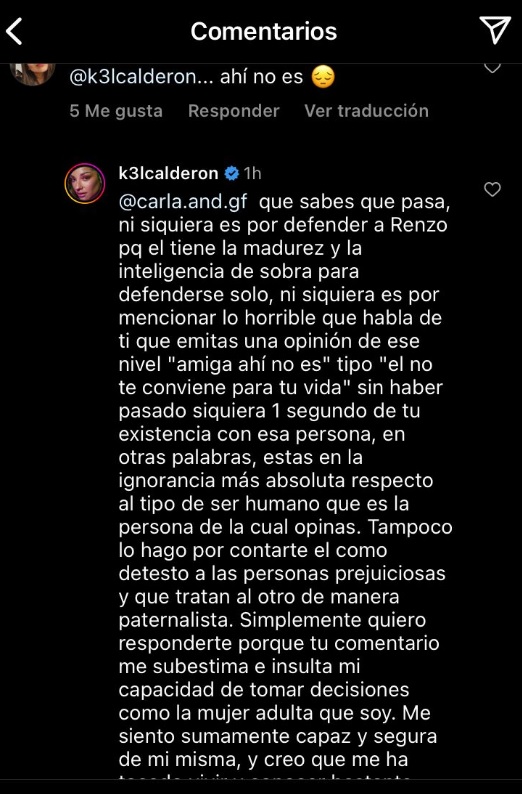 Instagram Kel Calderón