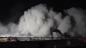 Por fuertes nuevos temblores en Turquía: Video muestra derrumbe tras sismos