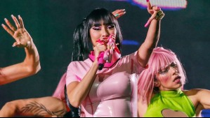 'Me tiene que salir bien po'': Paloma Mami detiene su show en el Festival tras sufrir un problema con el audio