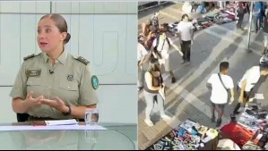 'Se está recuperando de una fractura importante': Carabineros por funcionaria agredida en fiscalización a ambulantes