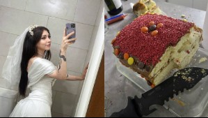 'Me compré un vestido de novia y me cociné una torta': Youtuber decide casarse con ella misma y se hace viral