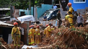 Aumentan a 64 los muertos por lluvias récord en Brasil: Cayeron más de 680 milímetros de agua en solo 24 horas