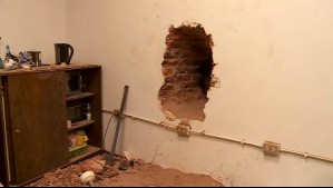 Desconocidos hicieron un forado desde la Usach para robar una ferretería: Sustrajeron cerca de $500 millones