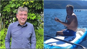 Intensa búsqueda de profesor en Pucón: Desapareció hace una semana mientras hacía deporte en Lago Villarrica