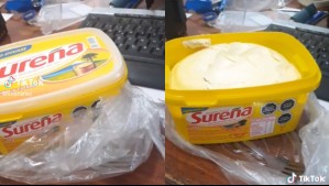 'Preferí traer almuerzo': Chileno se hace viral tras confundir pote de comida con el de la margarina