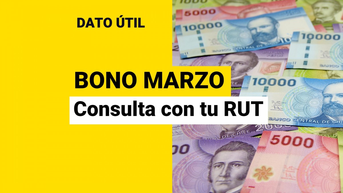 Ya empezó el segundo pago del Bono Marzo Consulta con tu RUT si te
