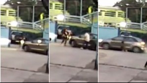 Video muestra cómo ladrón roba auto y arrastra a profesora que llegaba a su trabajo en un colegio de Maipú
