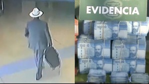 Detienen al 'ladrón de la carta' que robó $100 millones desde un banco en Quilpué