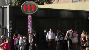 Mayor frecuencia de trenes y recorridos más cortos: Metro de Santiago comparte medidas para enfrentar 'Súper Lunes'