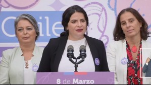 Ministra Orellana en 8M: 'El Presidente está aquí gracias al voto de millones de mujeres'
