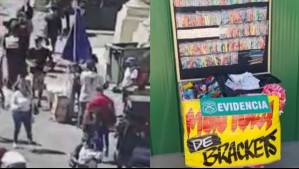 Detienen a persona involucrada en instalación de brackets en plena vía pública en Estación Central