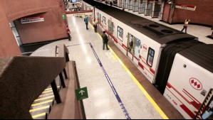 Metro de Santiago restablece servicio en Línea 1 tras el cierre de dos estaciones