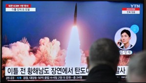 Es el tercero durante esta semana: Corea del Norte disparó misil balístico intercontinental que recorrió mil kilómetros
