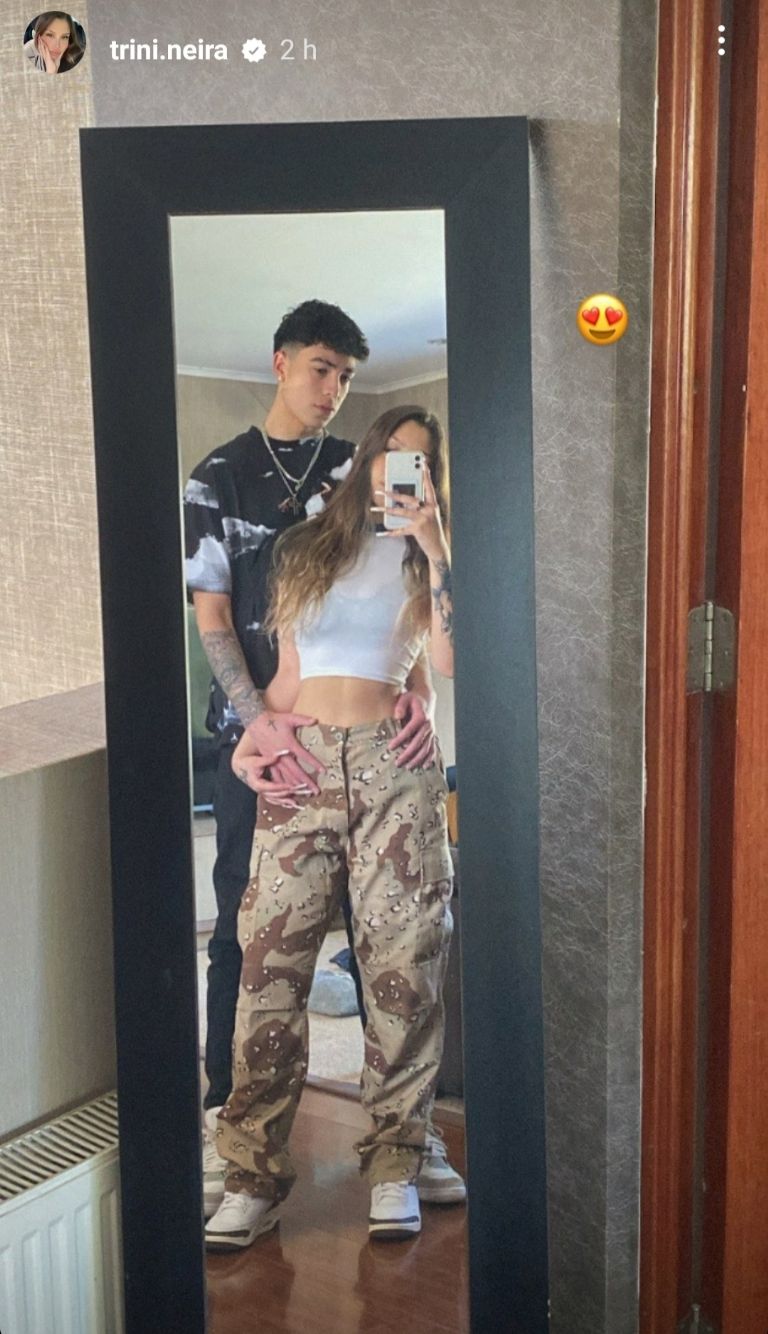 Trinidad Neira, la hija mayor de Pamela Díaz, ya no esconde su relación con, Bastián Muñoz, el hijo del exitoso cantante nacional, Kanela.