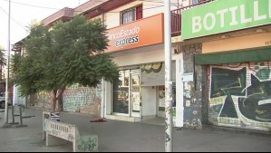 Asalto frustrado a sucursal ServiEstado en La Pintana: Dejaron abandonado elemento sospechoso que resultó ser 'simulado'