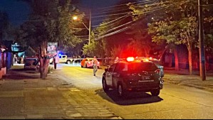 Doble homicidio en Conchalí: Delincuentes dispararon con diferentes armas por más de cien metros