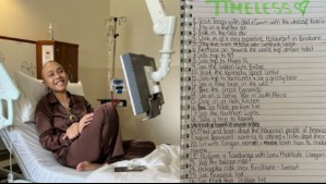 'Sin tiempo': Joven recibe la noticia de que padece un cáncer terminal y decide hacer una lista de deseos por cumplir
