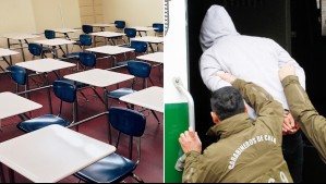 Llevó una pistola al colegio, lo descubrieron y reaccionó golpeando a un inspector y amenazando de muerte a profesores