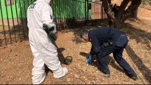 PDI realiza nuevas pericias en el lugar donde fue asesinada la carabinera Rita Olivares