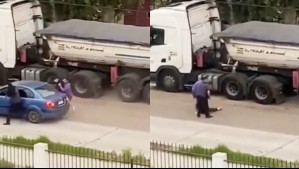 Video muestra arriesgada detención ciudadana tras intento de robo a una casa