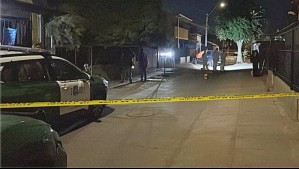 Hombre muere baleado en Cerro Navia: Delincuentes percutaron más de 15 disparos desde un auto y huyeron