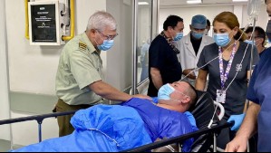 'Hubo intención de matar': General Director de Carabineros condenó ataque a funcionario en Villa Francia