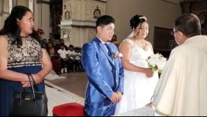 Novio dice en plena boda que no fue a casarse por libre decisión y así reacciona el sacerdote