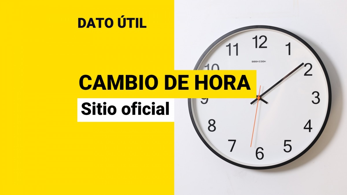 Se acerca el horario de invierno ¿Cómo puedo saber cuál es la hora