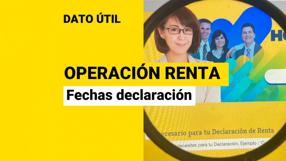 Sii Confirma Fechas De La Operación Renta 2023 ¿en Qué Días Tengo Que Declarar Mis Ingresos 3921