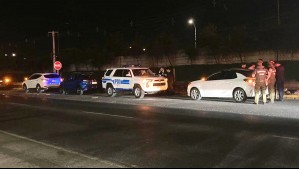 Oficial de la PDI repele intento de encerrona en Quilicura disparando a delincuentes: Fue abordado por seis sujetos